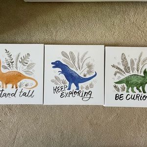 Dinosaur wall decor